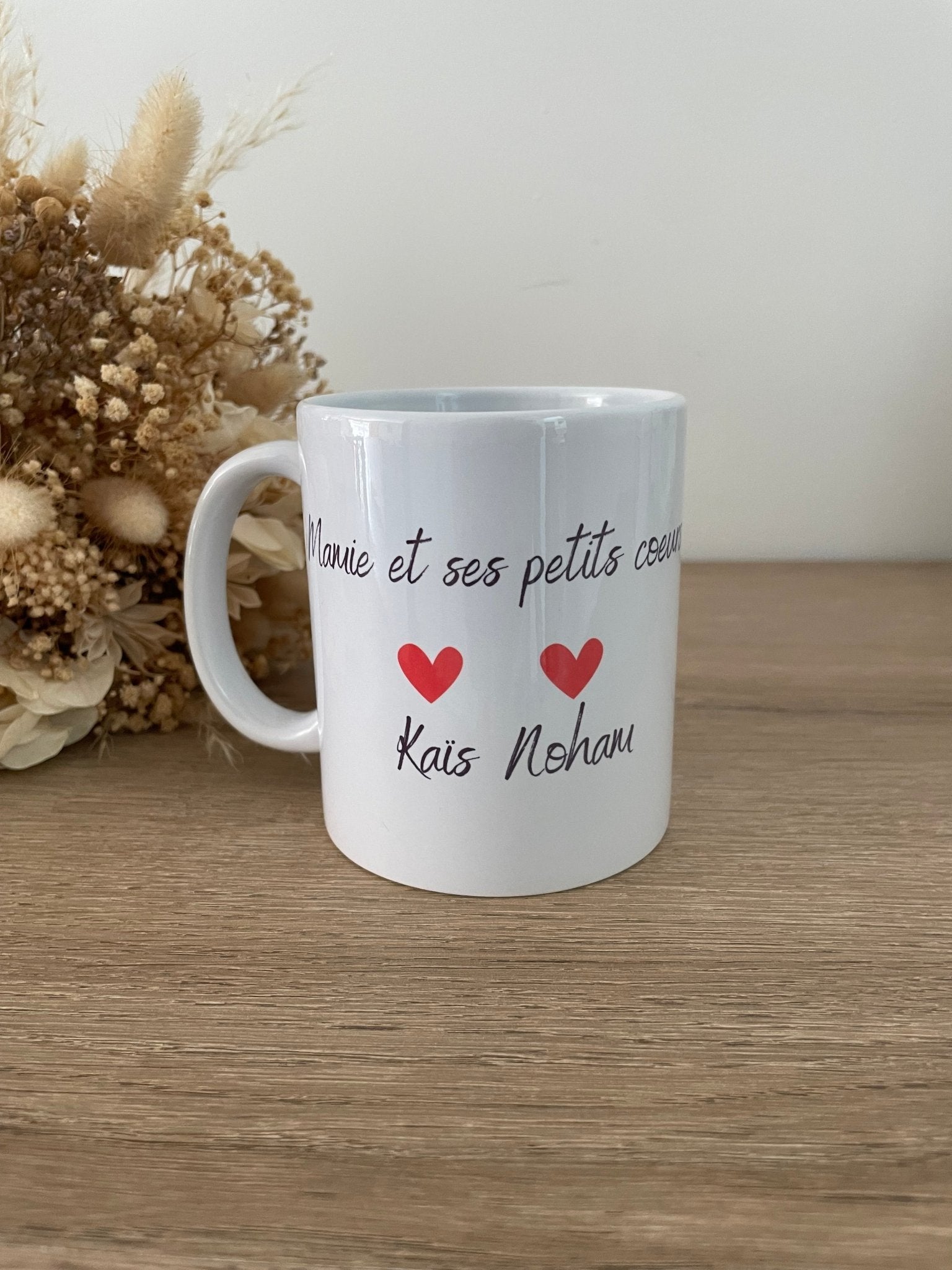 Mug "Mamie et ses petits coeurs" - Maë Créa’