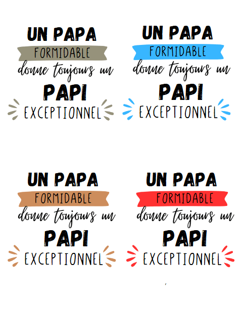 Mug "Un Papa formidable.." - Maë Créa’